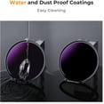 thumbnail image 5 of K&F CONCEPT 82mm Solar Filter ND1000000,20-Stop Solid Neutral Density Filter Celestial Event Photography Filter with 28 Multi-Layer Coatings Nano-Xcel Series, 5 of 7