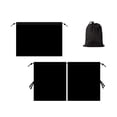 thumbnail image 1 of Bewildely Cortina divisoria de partición de sombrilla de 3 piezas para privacidad de coche cortinas accesorios de coche Taxi Coche Kits de decoración para fiestas, 1 of 6
