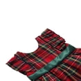 thumbnail image 3 of Filles Tout-Petits Robe de Noël Princesse Bowknot Plaid Robes de Soirée Tenues, 3 of 6