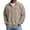 Khaki, variant on Mens Shirts Casual Stylish, Cool Clothes for Men, Mens Solid Color Long Sleeve Turn Down Collar Textured Button Placket Beach Vacation Soft Fast-Dry Tops