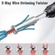 thumbnail image 4 of 4 Piezas para Taladro Herramienta de Torsión de Alambre, Destornillador Conector de Herramienta de Pelado de Alambre de Tuerca de Alambre, Herramientas de Pelado Rápido de Cables, 4 of 7