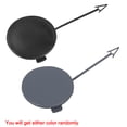 thumbnail image 6 of Car Front Bumper Tow Hook Cover Cap for Audi A4 2006-2007 8E0807241C Black, 6 of 6