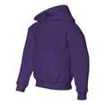 thumbnail image 2 of Jerzees Youth NuBlend Pull Over Hooded Sweatshirt, S, Deep Purple, 2 of 2