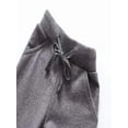 thumbnail image 4 of HAOTAGS Toddler Boys Pants, Solid Elastic Casual Sports Pants Narrow-legged Dark Gray 2 T, 4 of 8