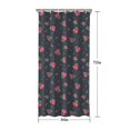 thumbnail image 5 of Pioneer Flower Floral Print Pattern Shower Curtain 36"x72" ,Bathroom Decorative Shower Curtains Set with 12 Hooks,Modern Waterproof Washable Shower Curtain, 5 of 6