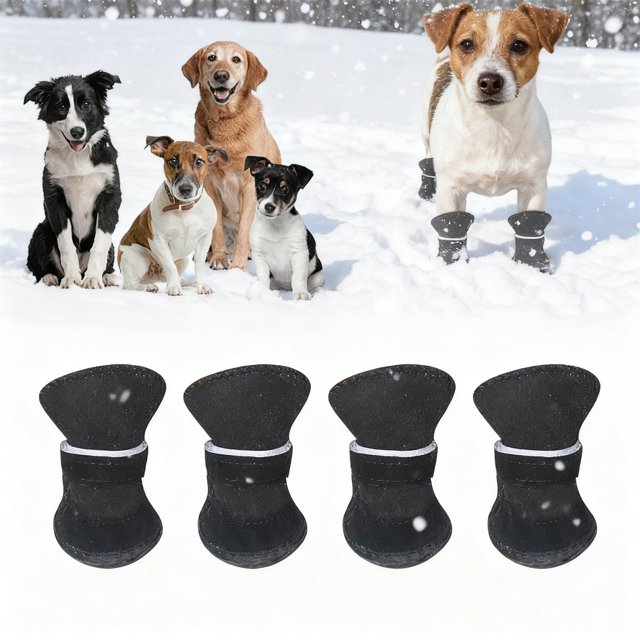 Bottes Durables pour Toutes les Saisons avec Semelle et Bandes Réfléchissantes pour Marche en Plein Air Randonnée Course sur Divers Terrains en Fournitures pour Animaux