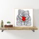 thumbnail image 4 of Diamante de imitación oso pareja taladro redondo diamante pintura 5D punto de taladro artesanía FLhrweasw Nuevo, 4 of 9