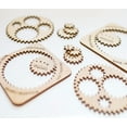 thumbnail image 4 of EWA Eco-Wood-Art Wood Spirograph Kit, 4 of 5
