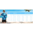 thumbnail image 6 of Aideaone 2 Pack Boy Hawaiian Shirts Button Down Kids Tropical Aloha Shirts Short Sleeve Size 8-14 Year, 6 of 6