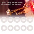 thumbnail image 4 of 10 Pieces Universal Trumpet Trombone Cornet Valve Felt Pads Accessories L2V7, 4 of 6