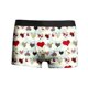 thumbnail image 3 of WILLBEST Ropa Interior Corta Informal para Hombre, Estilo San Valentín, con Estampado de Rosas Rojas Especiales, Cintura Media, 3 of 4