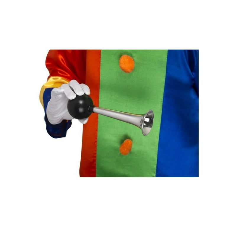 Honk Clown Horn Adult Silver Honk Clown Horn Adult Silver