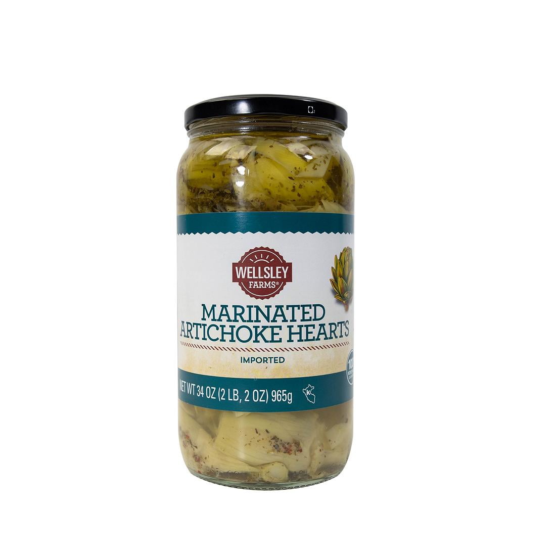 Wellsley Farms Marinated Artichokes, 34.6 oz.