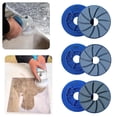 thumbnail image 6 of 4Inch For Snail Lock Marble Edge Grinding Wheel Polishing Pads For Concrete Floor, 6 of 7