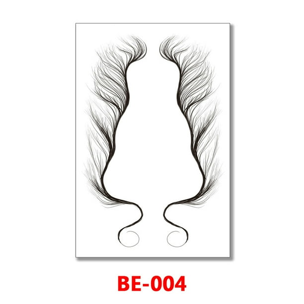 Temporary Baby Hair Tattoo Stickers 5 Types Of Optional Waterproof Tattoos Body Makeup For Women Edge Tattoo Edges Curly Hair Salon Diy Hairstyling Hair Stickers Template Makeup Tool Walmart Com Walmart Com