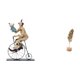 thumbnail image 1 of Juego de figuras de payasos, estatua de , escultura, adorno de mesa, escultura de hoja, resina, hierro, madera, decoración artística moderna, id, 1 of 8