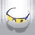 thumbnail image 4 of 3X Black Frame Yellow Night Vision Sheet Outdoor Cycling Sunglasses, 4 of 5