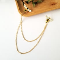 ELAYARD Yellow Bee Brooch Pin Alloy Decorative Accessory for Any Occasion