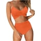 thumbnail image 1 of Ichuanyi Womens Swimsuits Clearance Swimsuits For Women 2 Piece Hawaiian Tropical Print Swim Cami Bra And Ruffles Bathing Sets Beachwear Ichuanyi Ichuanyi, 1 of 9