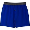 thumbnail image 3 of Fruit of the Loom Men's Knit Boxers Breathable Cooling Cotton Micro-Mesh Soft Flex Waistband, 3 of 8