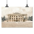 thumbnail image 2 of Print: The White House (President's House) Washington, D.C. East Front, 2 of 4