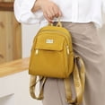 thumbnail image 2 of Mochila de gran capacidad a la moda, bolsa de tela Oxford impermeable, bolsa tipo concha, mochila pequeña informal para viajeros, 2 of 6