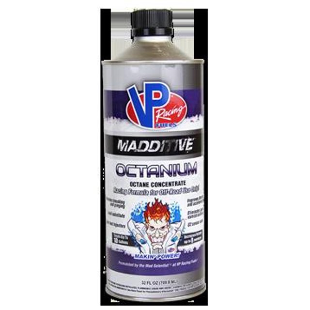VP Racing Fuels Fuel Additive 2855 Madditive; For Gas; Octanium; Single; 32 Ounce Bottle; Treats Up To 10 Gallons