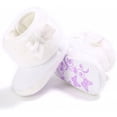 thumbnail image 2 of Baby Boy Girl Boots Newborn Shoes Winter Snow Bowknot Anti-Slip Soft Sole Warm Infant Toddler Prewalker Booties, 2 of 7