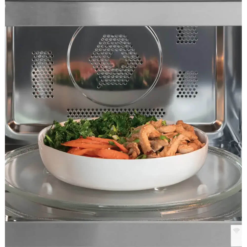 Café CCWK15C1WDS 1.5 Cu. Ft. Matte Black Countertop Microwave