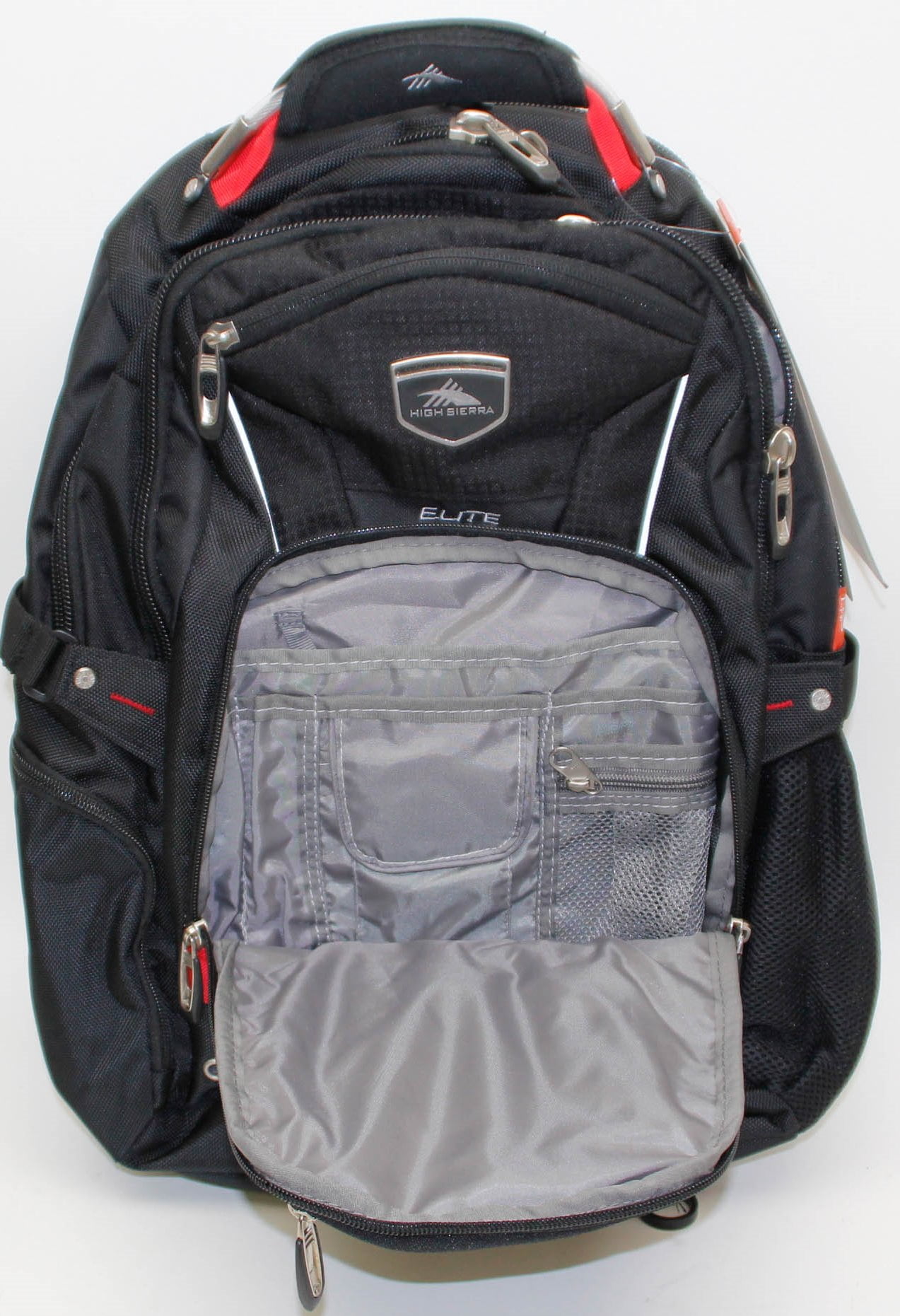 high sierra elite backpack red