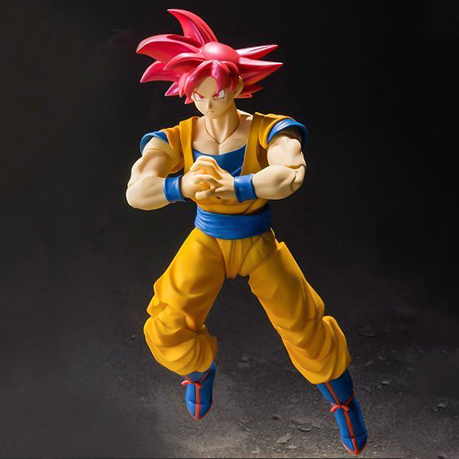 Boneco Goku 20cm vinil - PENA VERDE SHOP