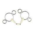 thumbnail image 6 of 5-1/2" Happy Mouth 2-Ring Double Jointed Gag Horse Bit, 6 of 8