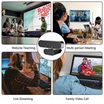 VONKY USB Webcam 1080P HD Web Camera with Microphone Streaming Webcams for PC Laptop Desktop Video Calling Conference Gamin