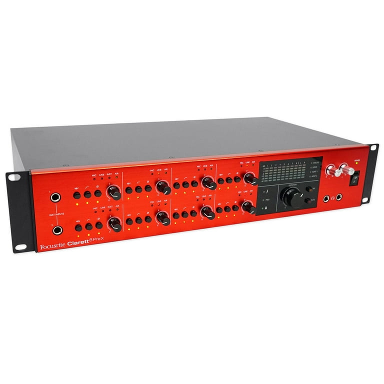 Focusrite CLARETT 8PREX Thunderbolt Audio Interface+Control