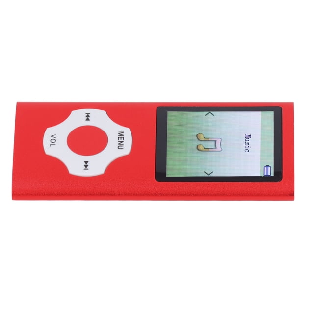 Reproductor MP3 Portátil, Ultra Slim1.8 Pulgadas Player MP3 Player, De Sonido Sin Pérdidas Hifi, 64 GB De Tarjeta De Memoria Pequeña, Reproductor De Música Para