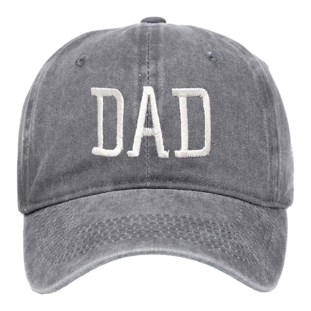 Baseball Caps Dad 2025 Promoted To Dad 2025 Daddy Established 2025 Hats For Men Aesthetic Washed Distressed Baseball Cap Dad Embroidered Pigment Dyed Profile Cotton Cap Muslim Hat