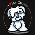 thumbnail image 3 of CafePress - Love My Coton Women's Dark T Shirt - Women's Traditional Fit Dark T-Shirt, 3 of 4