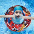 thumbnail image 5 of Swimming ring, children's swimming ring, inflatable water ring, swimming seat, suitable for boys/girls aged 3 to 15 years old (60 cm), 5 of 5