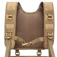 thumbnail image 3 of Chaleco de equipo de pecho acolchado Airsoft Paintball Molle tela Oxford para disparar juego de guerra, 3 of 8