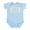 Sky Blue, variant on CafePress - Runfaster_Mom Body Suit - Baby Light Bodysuit, Size Newborn - 24 Months