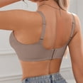 thumbnail image 7 of Jelly Bras for Women Comfortable V Neck Seamless Wireless Bralettes Everyday Bra Tshirt Bra, 7 of 7