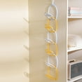 thumbnail image 2 of Racks for Storage Abs Material Clothes And Hat Storage Rack, 6-Piece Non Perforated Hanging Clothes And Hat Rack, 2 of 6
