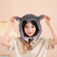 thumbnail image 5 of 1 Juego de sombrero de lobo de Cosplay, sombrero de lobo de peluche, sombrero de lobo de Halloween, accesorio de foto con guantes, 5 of 6
