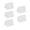 White-Mate, variant on SEIWEI 5pcs Dining Table Mini Chalkboard Double-Sided Small Blackboard Erasable Record Board Price Tags (White-Mate)