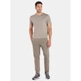 thumbnail image 3 of Athletic Works Men's and Big & Tall Men's Soft ButterCore Tee with Short Sleeves, Sizes S-5XL, 3 of 5