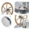 thumbnail image 3 of Labymos Low Temperature Stirling Engine Motor Model Heat Steam Education Toy DIY Kit, 3 of 8