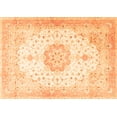 thumbnail image 1 of Ahgly Company Indoor Rectangle Medallion Orange Traditional Area Rugs, 5' x 7', 1 of 1