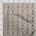 thumbnail image 3 of oneOone Viscose Chiffon Red Fabric Florals Sewing Craft Projects Fabric Prints By Yard 42 Inch Wide, 3 of 4