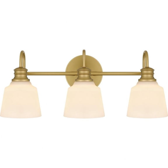 3 Light Bath Vanity in Traditional Style-9 inches Tall and 22 inches Wide Bailey Street Home 71-Bel-5173559