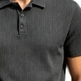 thumbnail image 4 of Stamzod Business Casual Outfits for Men 2 Piece Short Sleeve Golf Shirts and Flat Front Work Pants Summer Dressy Office Matching Set, 4 of 5